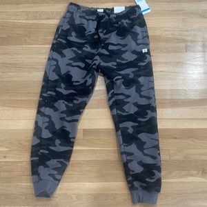 Russell Athletic Black Cameo Jogger Fit Sweat Pants L NWT